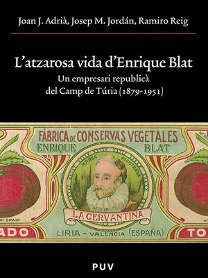 cover image of L'atzarosa vida d'Enrique Blat